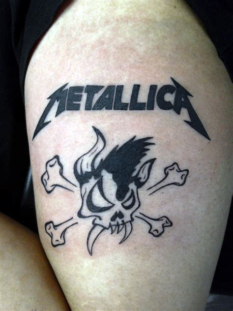 Metallica! | Tatuajes, Bandas de rock, Disenos de unas