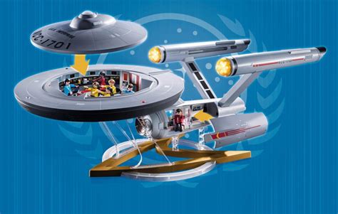 Playmobil Enters STAR TREK Frontier With 42-Inch Classic USS Enterprise Playset, Coming This ...