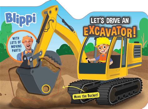 Blippi's Excavator Feature Vehicle With Blippi Sounds, Preschool Kids Ages Up ...