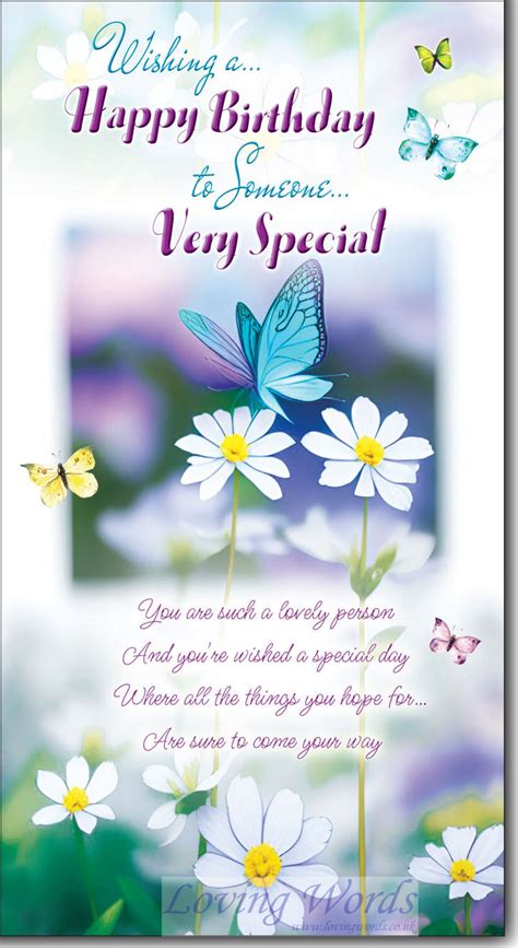 Someone Special Birthday (F) | Greeting Cards by Loving Words