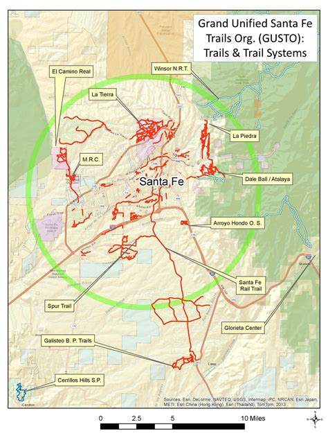 Santa Fe National Forest Trail Map - Maps For You