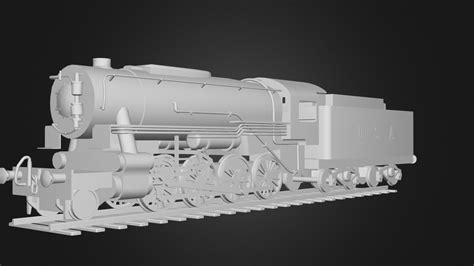 USATC S160 2-8-0 Steam Locomotive - Download Free 3D model by Steve Emfore (@steve_Emfore ...