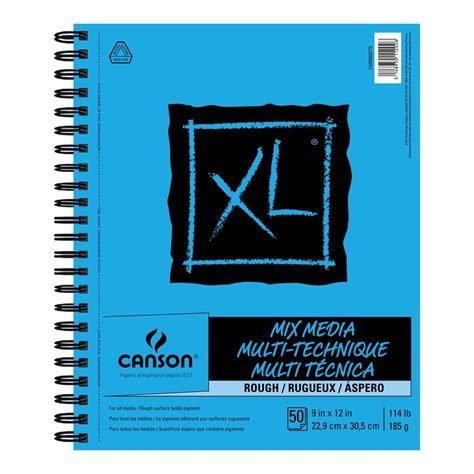 Canson XL Mix Media Pad, 9” x 12”, Rough - Walmart.com - Walmart.com