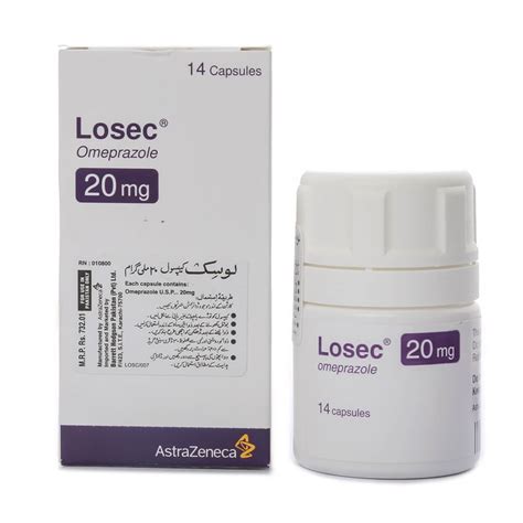 Buy Losec 20mg Capsules Online | emeds Pharmacy