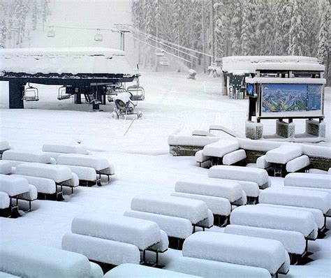 Lake Tahoe Snowfall Totals and Photos Today: Up to 22" of Snow - SnowBrains