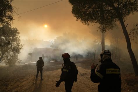 Greece Wildfires: Winds Fan 2 New Blazes Outside of Athens