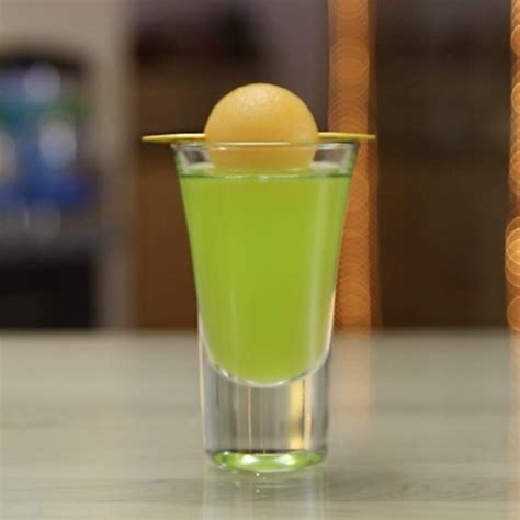 The Melon Ball Shot is a sweet, fruity shot that perfectly blends vodka ...