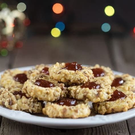 Thumbprint Cookies ⋆ Tried & True Recipe ⋆ Christmas-Cookies.com - 600 ...