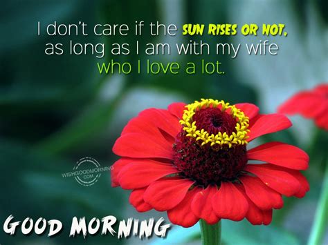 Good Morning Wishes For Wife Pictures, Images