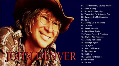 John Denver Greatest Hits - Best Songs Of John Denver - YouTube