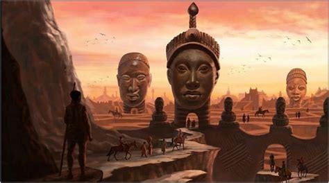 The huge ancient Walls of Benin in Nigeria - Monkey & Elf | Aliens ...