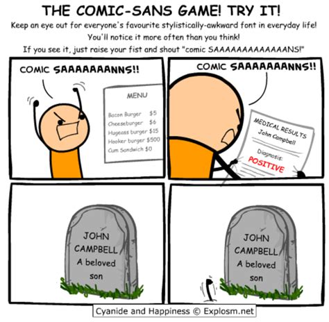 The Comic Sans Game! | Comic Sans | Know Your Meme