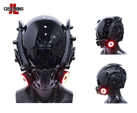 Dominator V1 Cyberpunk Halloween Headgear Helmet - Etsy Canada