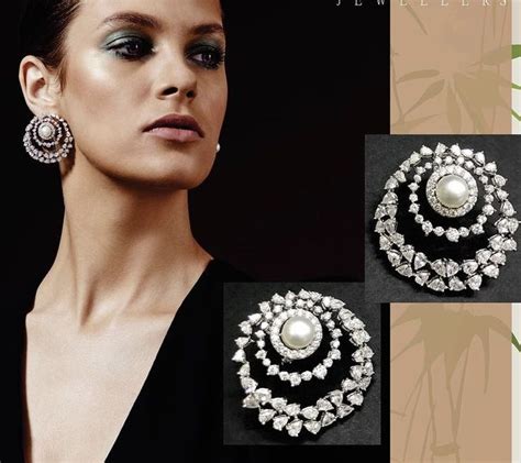 Beautiful Diamond Earrings, Diamond Earrings Design, White Diamond Earrings, Diamond Pendants ...