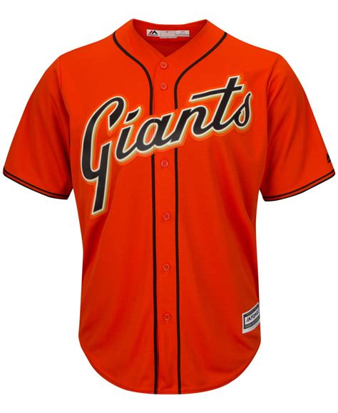 Majestic Men's San Francisco Giants Replica Jersey in Orange for Men | Lyst