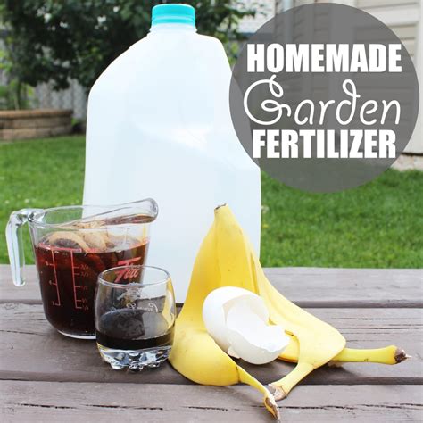 Garden Fertilizer | Homemade Garden Fertilizer by Of Houses and Trees