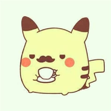 A picachu with a mustash Pikachu Pikachu, Pokemon Go, Raichu, Psyduck, Umbreon, Squirtle ...