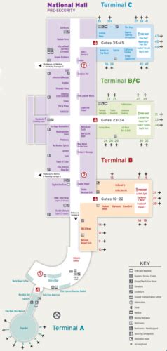 Ronald Reagan Washington National Airport [DCA] Terminal Guide