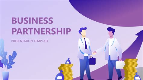 Business Partnership Powerpoint Template