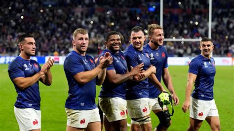 Rugby World Cup: Dominant hosts France cruise into quarter-finals after ...