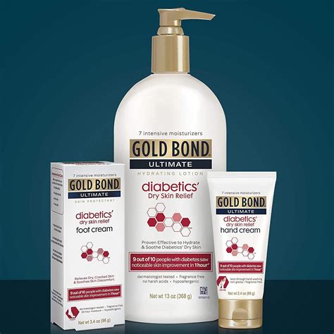 Gold Bond Ultimate Diabetics' Dry Skin Relief Hand Cream - 2.4 oz ...