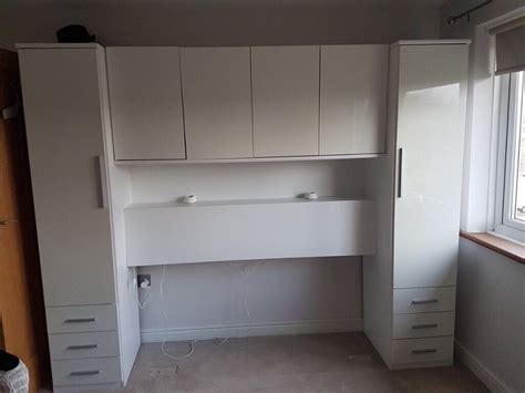 2 X Prague overbed units, wardrobes, cupboards and draws | in Washington, Tyne and Wear | Gumtree