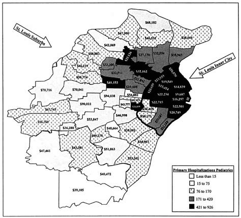 St. Louis Area Zip Code Map