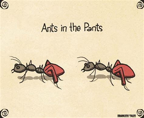 Hey people! Our idiom of the day is “Have ants in your pants”, which ...