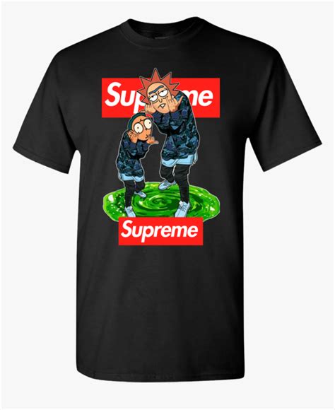 Rick And Morty Bape - Rick And Morty Supreme Hoodie, HD Png Download ...