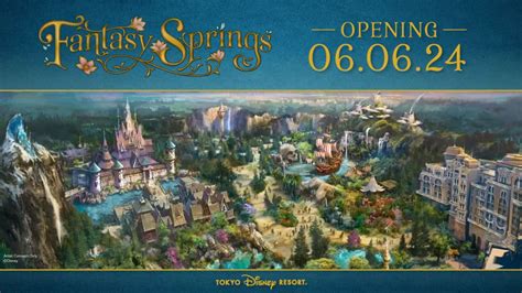 Fantasy Springs at Tokyo Disney Resort Gets Opening Date