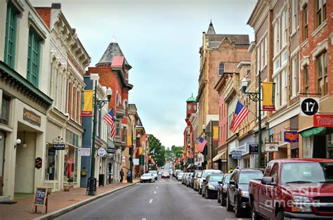 Historic Downtown Staunton - Beverley Street Photograph by Kerri Farley - Pixels