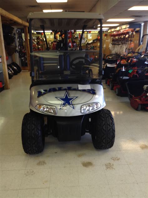 Dallas Cowboys Golf Cart