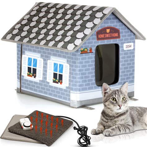 Best Heated Cat House [2022] Top Heated Houses for Cats in Winter