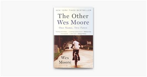 ‎The Other Wes Moore by Wes Moore on Apple Books