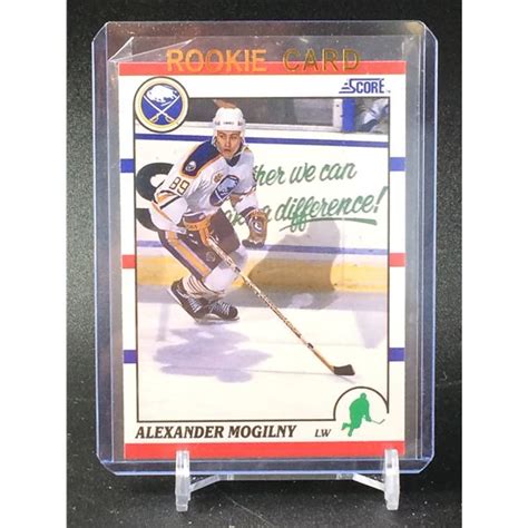 NHL ROOKIE CARD SCORE ALEX MOGILNY