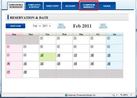 4 Excel Conference Room Schedule Templates - Word Excel Formats