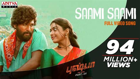 Saami Saami (Tamil) Full Video Song | Pushpa Songs | Allu Arjun, Rashmika | DSP | Sukumar ...