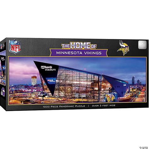 MasterPieces 1000 Piece Sports Jigsaw Puzzle - NFL Minnesota Vikings ...