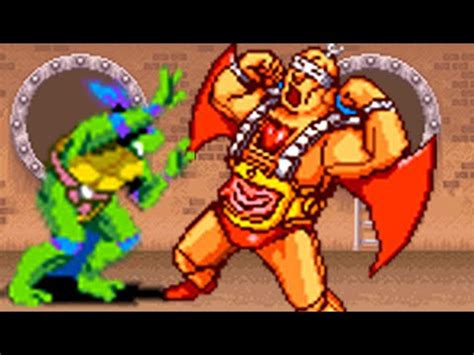 TMNT Turtles in Time (SNES) All Bosses - No Damage (Part 2/3) - YouTube