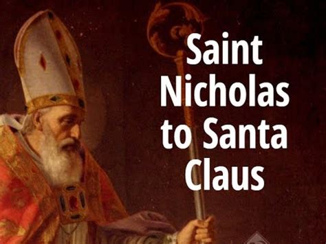 Saint Nicholas to Santa Claus - YouTube