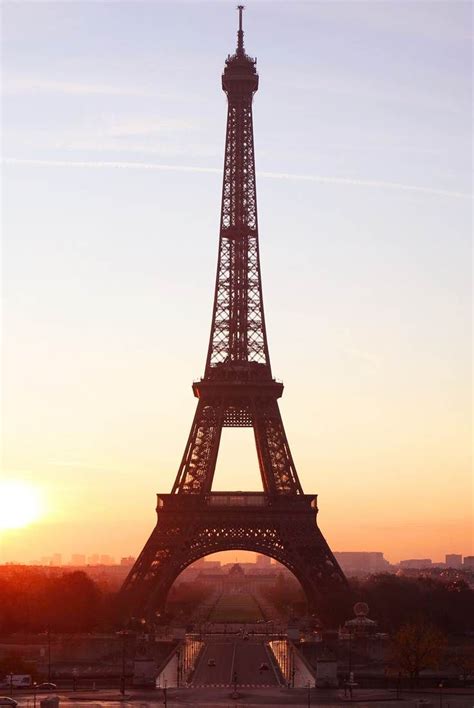 Sunrise over the Eiffel Tower | Eiffel tower, France, Travel companies