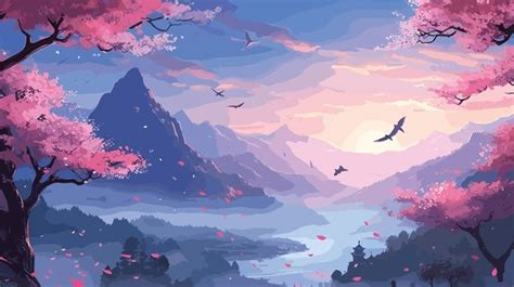 Anime Wallpaper: Over 11,490 Royalty-Free Licensable Stock Vectors ...