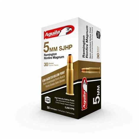 Aguila 5mm Ammunition - ArmsVault