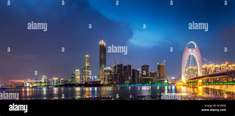 City night view of Guangzhou Stock Photo - Alamy