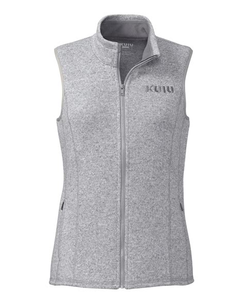 Women's Base Camp Sweater Vest | Heather Grey – KUIU