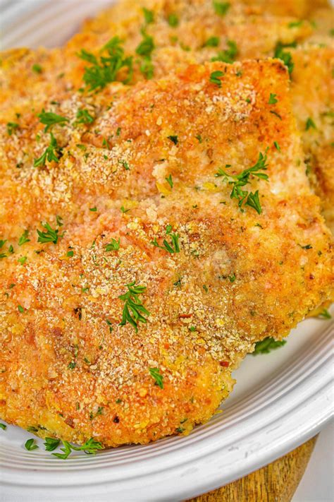 Baked Chicken Schnitzel - Sweet Pea's Kitchen