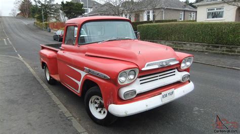 1958 CHEVROLET GMC APACHE UK REGISTERED,CALIFORNIA TRUCK,FITTED 327 ...