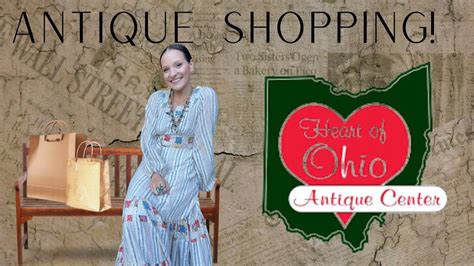 HUGE ANTIQUE MALL!! Antique & Vintage Shop-Along At The Heart Of Ohio Antique Mall. - YouTube