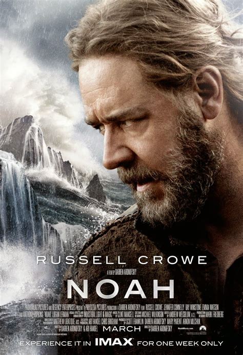 Noah | Russell Crowe http://www.imdb.com/title/tt1959490/ | Peliculas cine, Cine, Carteles de cine