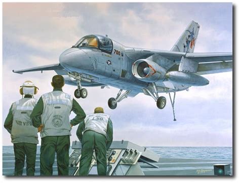 A presidential first. George Bush landing S3 Viking on the carrier ...